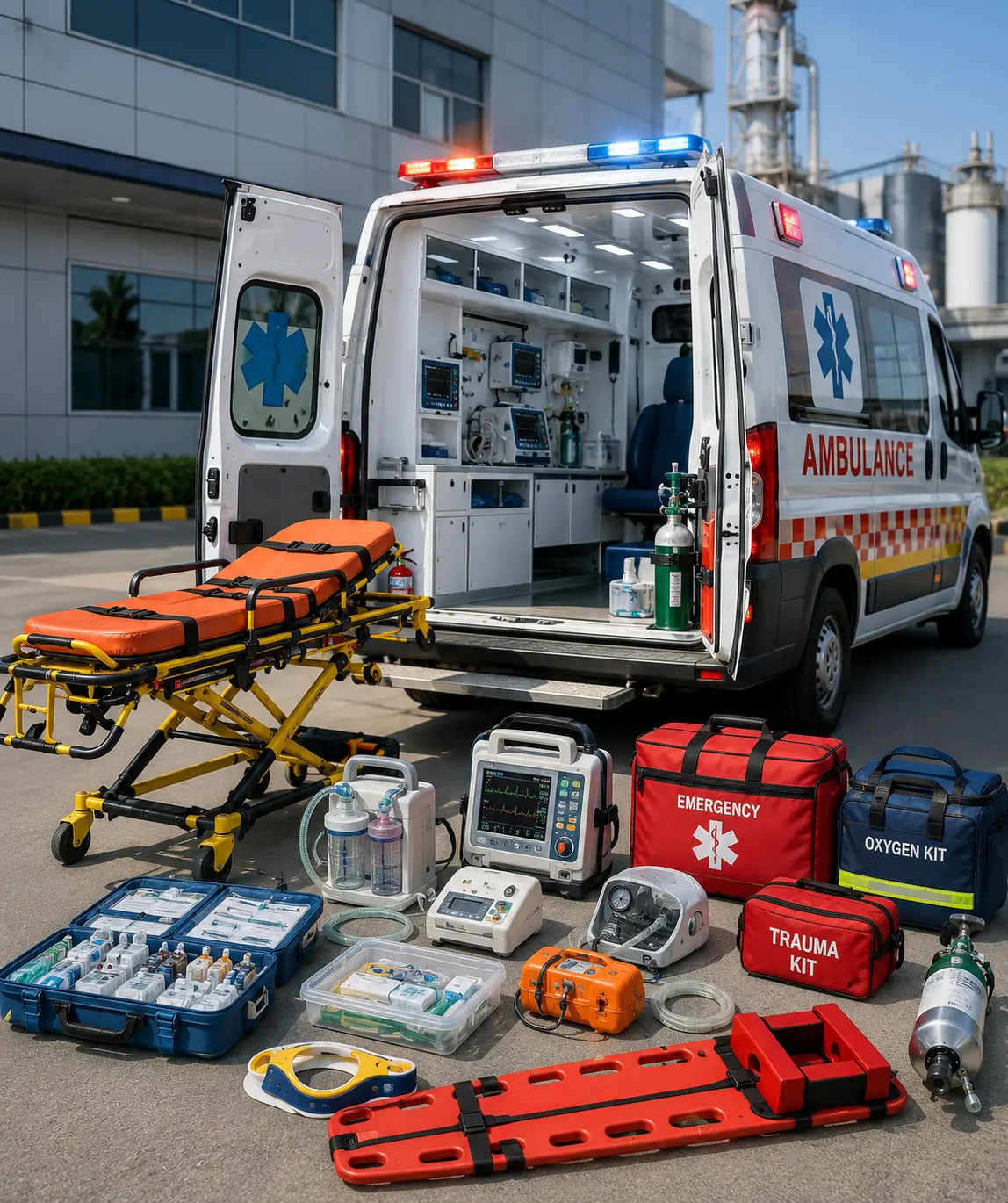 Ambulance Services with Complete Medical Accessories