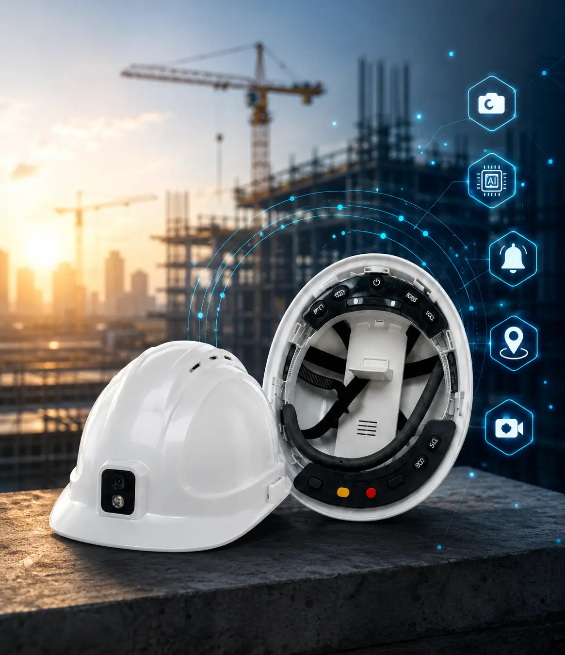 Helmet-Mounted Smart Safety