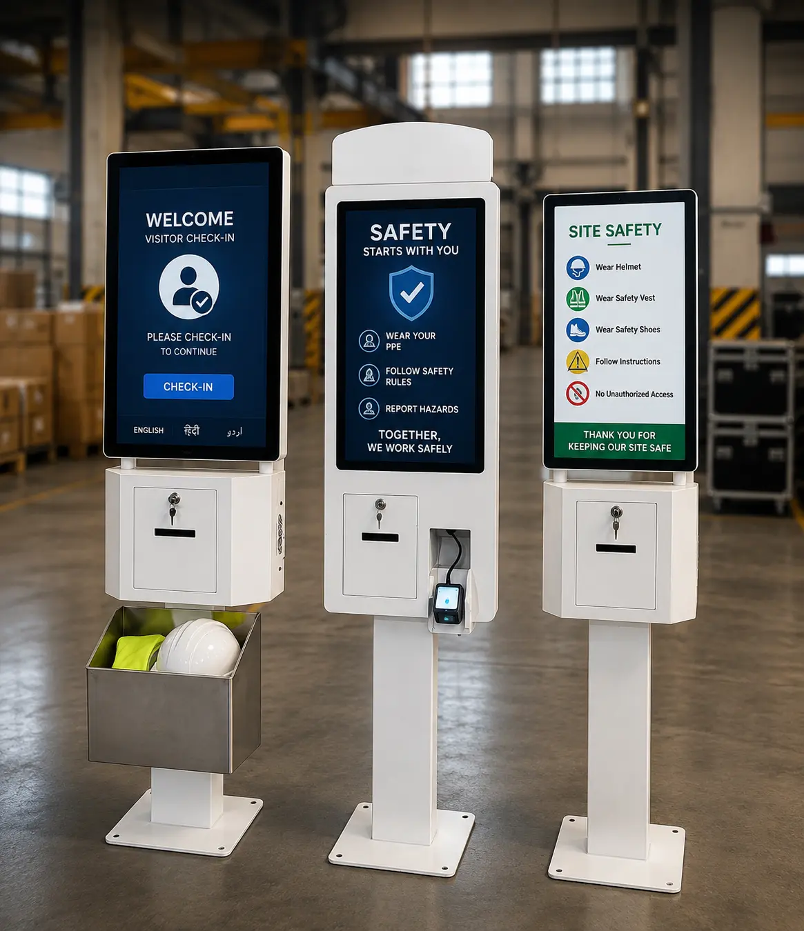 Visitor Induction & Safety Kiosk